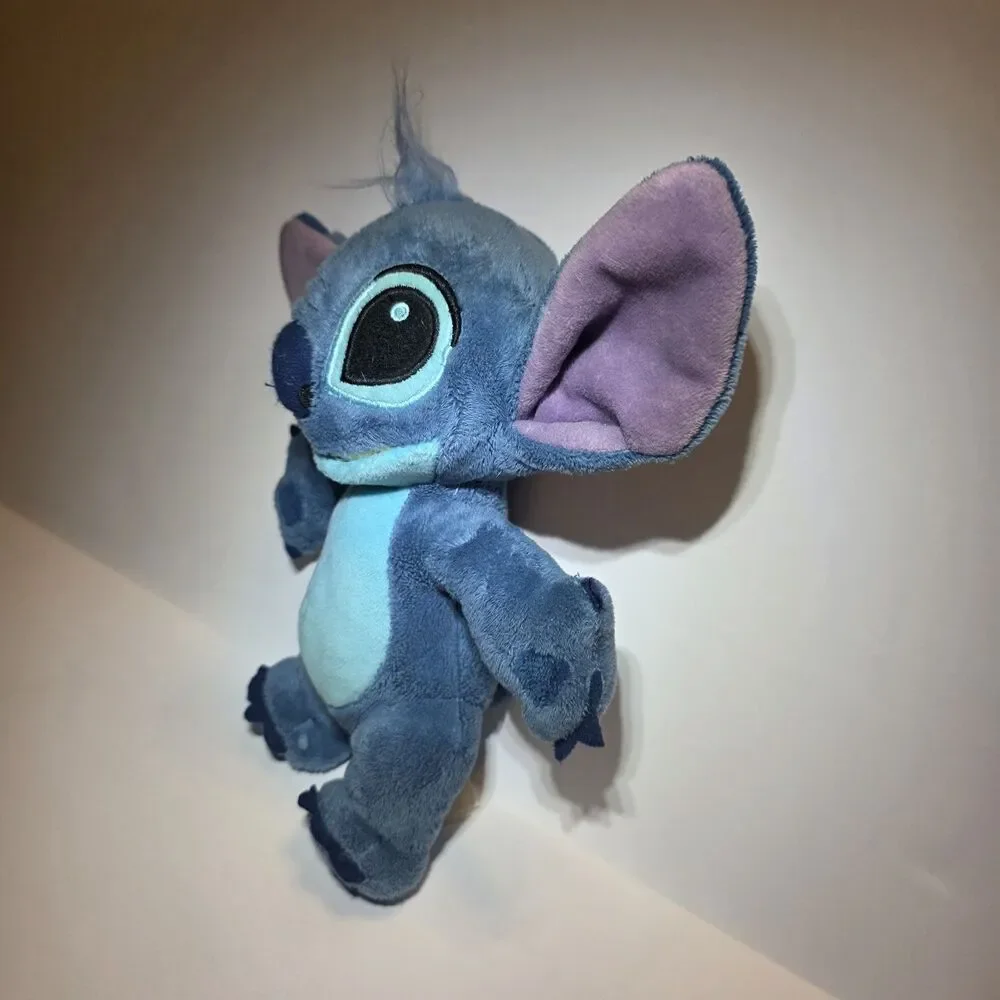 Disney Lilo & Stitch Stitch Plush Stuffed Animal 11 in Blue Small